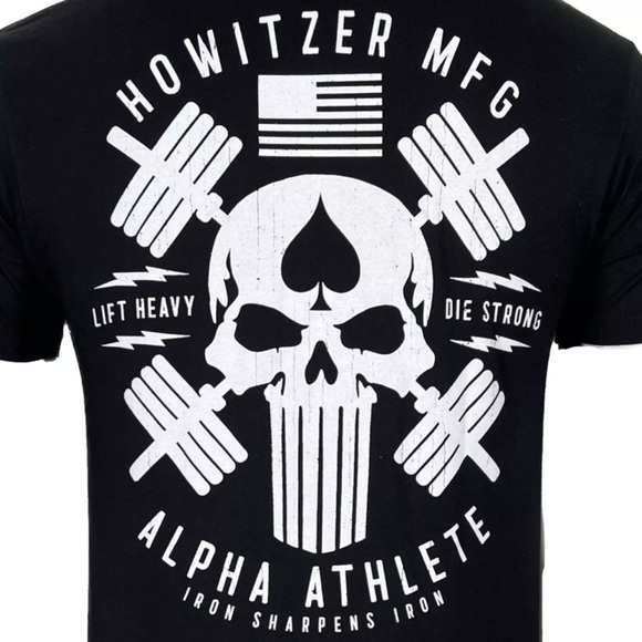 Howitzer Style Men's T-shirt ALPHA CLUB Military Grunt S M L XL 2XL 3XL - Picture 5 of 13
